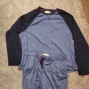 Tommy Bahama Men's Long Sleeve Lounge Set